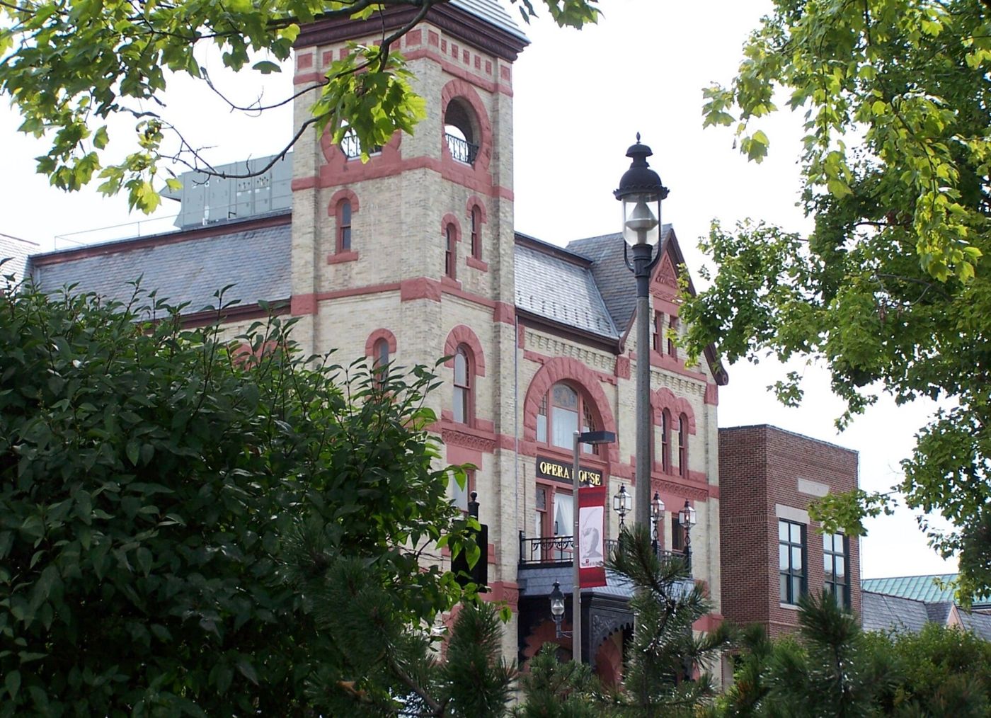 The historic Woodstock Square in Woodstock, Illinois